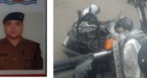 अनियंत्रित ट्रक ने बाइक सवार हेड कास्टेबल का सिर कुचला… 1 Hello Uttarakhand News »