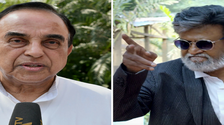 सुब्रमण्यम स्वामी ने फिल्म स्टार रजनीकांत को कहा "अशिक्षित" और "भ्रष्ट", जानिये पूरी खबर 1 Hello Uttarakhand News »