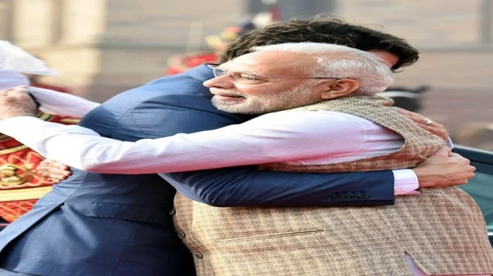 प्रधानमंत्री मोदी ने किया गले लगा कर पीएम जस्टिन ट्रूडो का स्वागत 1 Hello Uttarakhand News »
