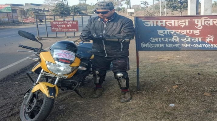 अवनीश ने बाइक से नौ दिन में तय किया नौ राज्यों का सफर 1 Hello Uttarakhand News »