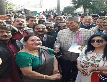 हरीश रावत को किशोर, इंदिरा और प्रीमत ने कहा...बुरा ना मानो होली है... 2 Hello Uttarakhand News »