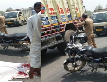 सेना के ट्रक से टकराई बाइक, बुजुर्ग की मौत 2 Hello Uttarakhand News »