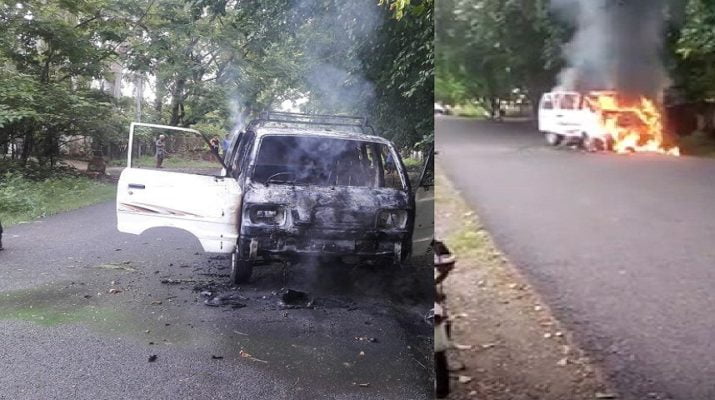 स्कूल वैन में अचानक लगी आग, वैन में सवार थे स्कूली बच्चे.. 1 Hello Uttarakhand News »
