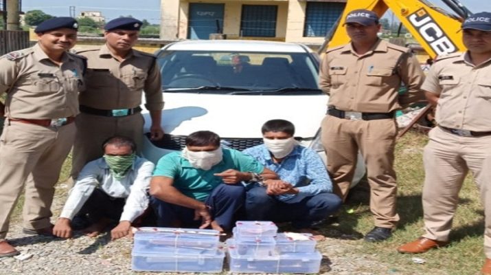 'सैंडी गिरोह' के तीन शातिर बदमाश अस्लाह, ज्वैलरी व कार सहित गिरफ्तार 1 'सैंडी गिरोह' के तीन शातिर बदमाश अस्लाह, ज्वैलरी व कार सहित गिरफ्तार 1 Hello Uttarakhand News »