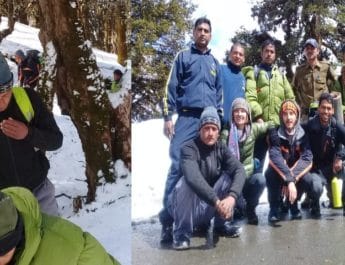 रास्ता भटके विदेशी पर्यटकों को रुद्रप्रयाग पुलिस और एसडीआरएफ टीम ने ढूंढ निकाला 2 Hello Uttarakhand News »