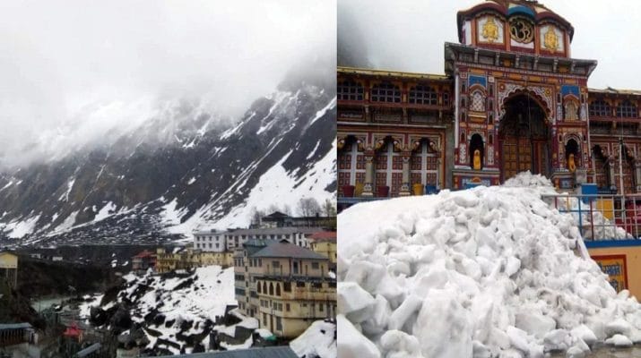 बर्फ से ढकी केदारनाथ, बद्रीनाथ, हेमकुंड और यमुनोत्री की वादियां 1 Hello Uttarakhand News »