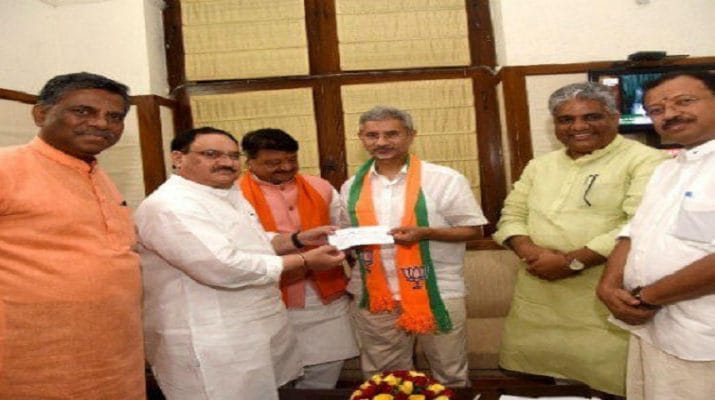 विदेश मंत्री एस जयशंकर औपचारिक रूप से भाजपा में शामिल 1 Hello Uttarakhand News »