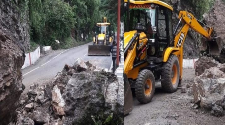 मसूरी-देहरादून मार्ग पर गिरे भारी-भरकम बोल्डर, ‘हिमालयन कॉनक्लेव’ के चलते बना चुनौती 1 Hello Uttarakhand News »