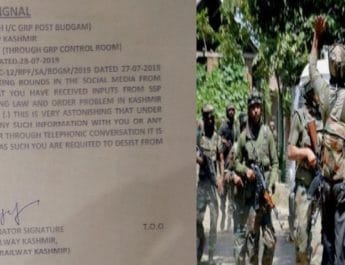 कर्मचारियों को राशन-पानी जमा रखने और परिवार को कश्मीर में नहीं रखने के निर्देश! 9 Hello Uttarakhand News »