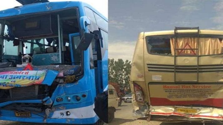 जम्मू-कश्मीरः अमरनाथ श्रद्धालुओं से भरी दो बसें आपस में टकराई, 20 घायल 1 Hello Uttarakhand News »
