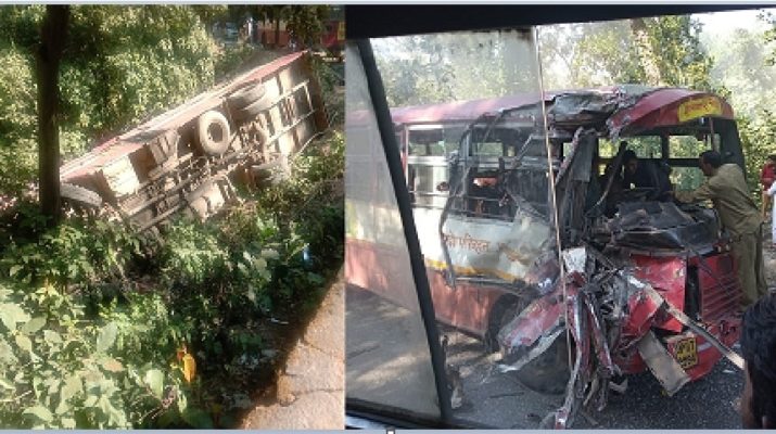 देहरादून-सहारनपुर के बीच हुआ सड़क हादसा, खाई में जाकर गिरी बस,कई घायल 1 Hello Uttarakhand News »