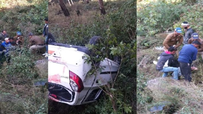 उत्तराखंड: खाई में गिरा वाहन, एक की मौत, 2 बच्चों समेत 5 घायल 1 Hello Uttarakhand News »