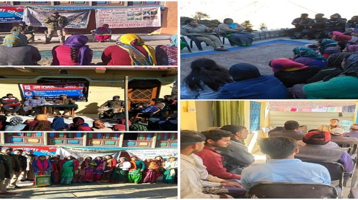 पुलिस विभाग ने गांव-गांव में चौपाल लगाकर लोगों को किया जागरूक 1 Hello Uttarakhand News »