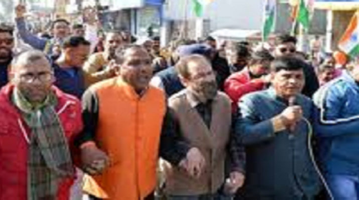 विकासनगर: CAA के समर्थन में भाजपा ने निकाली रैली 1 विकासनगर: CAA के समर्थन में भाजपा ने निकाली रैली 1 Hello Uttarakhand News »