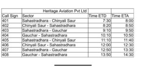 Good News: Heritage to launch its Chopper Service to Gauchar & Chinyalisaur from 8th February 2 Hello Uttarakhand News »