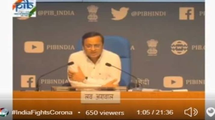 केंद्रीय स्वास्थ्य मंत्रालय COVID-19 पर किए गए कार्यों और तैयारियों पर की प्रेस वार्ता 1 Hello Uttarakhand News »