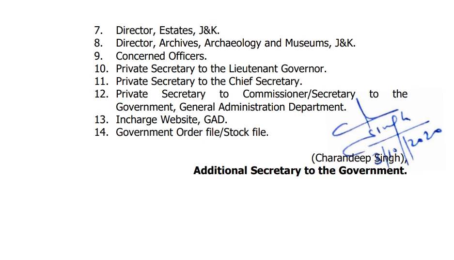 Jammu & Kashmir: Transfers and postings in administration 3 Hello Uttarakhand News »