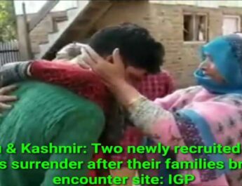 Jammu & Kashmir: Two newly recruited Al-Badr militants surrender after their families brought to encounter site: IGP 4 Hello Uttarakhand News »