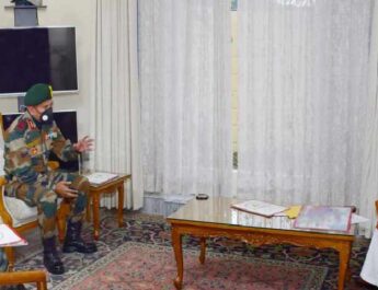 Jammu & Kashmir: Commander 9 Corps, GoC 26 Div call on Lt Governor 2 Hello Uttarakhand News »