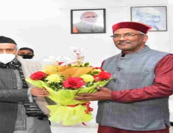 महाराष्ट्र राज्यपाल भगत सिंह कोश्यारी ने की मुख्यमंत्री त्रिवेन्द्र सिंह रावत से भेंट, की जनपद चमोली के रैणी क्षेत्र में उत्पन्न आपदा की स्थिति पर चर्चा 4 Hello Uttarakhand News »