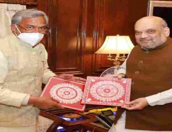 मुख्यमंत्री त्रिवेन्द्र सिंह रावत ने की केंद्रीय गृह मंत्री अमित शाह से भेंट, राज्य में उत्तराखण्ड हिमनद एवं जल संसाधन शोध केन्द्र की स्थापना का किया अनुरोध 4 Hello Uttarakhand News »