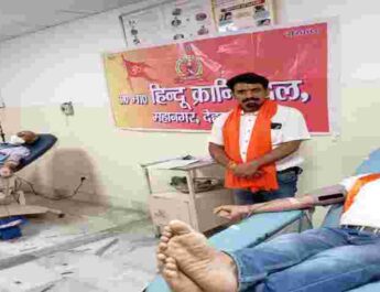 देहरादून: हिंदू क्रांति दल द्वारा किया गया रक्तदान 3 Hello Uttarakhand News »