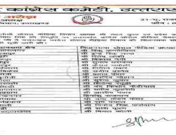 उत्तराखंड कांग्रेस ने की सोशल मीडिया विभाग के प्रभारियों की सूची जारी 3 Hello Uttarakhand News »