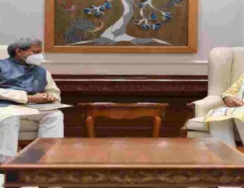 मुख्यमंत्री तीरथ सिंह रावत ने नई दिल्ली में की प्रधानमंत्री नरेन्द्र मोदी से भेंट, 18 वर्ष की आयु से ऊपर वाले समस्त भारतीयों का कोरोना टीकाकरण मुफ़्त किए जाने पर प्रधानमंत्री का किया आभार व्यक्त 4 Hello Uttarakhand News »