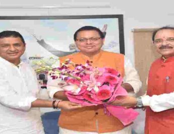 मुख्यमंत्री धामी ने दिल्ली दौरे में राष्ट्रीय सुरक्षा सलाहकार अजीत डोभाल, केन्द्रीय राज्य पर्यटन एवं रक्षा मंत्री अजय भट्ट व राज्य सभा सांसद अनिल बलूनी से भी की भेंट 3 Hello Uttarakhand News »