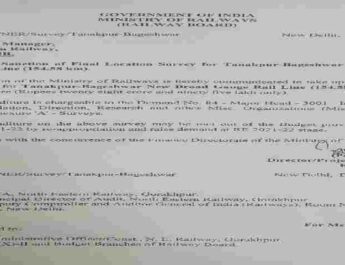 Uttarakhand: टनकपुर-बागेश्वर नई ब्राडगेज रेल लाईन के फाईनल लोकेशन सर्वे को मिली मंजूरी, सीएम पुष्कर सिंह धामी ने प्रधानमंत्री और रेल मंत्री का जताया आभार 2 Hello Uttarakhand News »