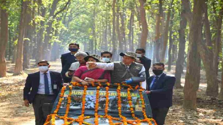 Uttarakhand: सीएम पुष्कर सिंह धामी ने 'सुरई इकोटूरिज्म जोन' में जंगल सफारी का किया शुभारंभ 1 Hello Uttarakhand News »