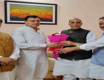 Uttarakhand: केन्द्रीय रक्षा मंत्री राजनाथ सिंह का उत्तराखण्ड दौरा, आगमन पर जौलीग्रांट एयरपोर्ट पर किया मुख्यमंत्री पुष्कर सिंह धामी ने उनका स्वागत 4 Hello Uttarakhand News »
