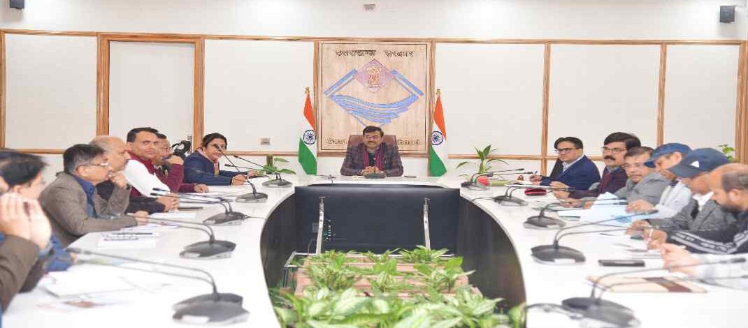 स्प्रिंग एंड रिवर रिजूविनेशन: जल संसाधनों के सतत विकास पर राज्य स्तरीय कार्यकारी समिति की बैठक